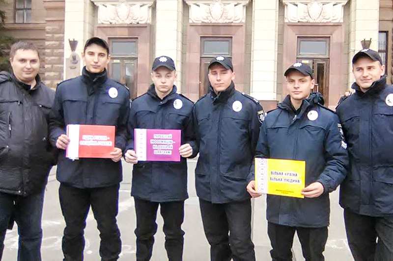 Студенти приєдналися до Європейського дня з протидії торгівлі людьми