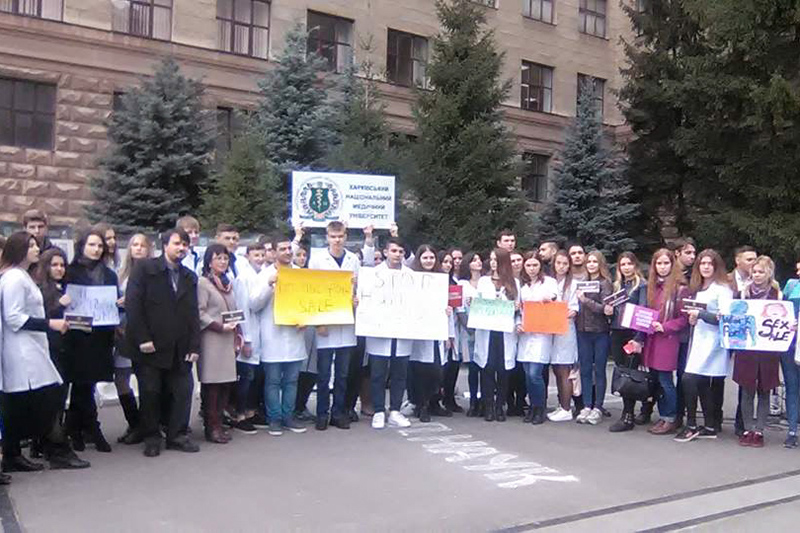 Студенти приєдналися до Європейського дня з протидії торгівлі людьми