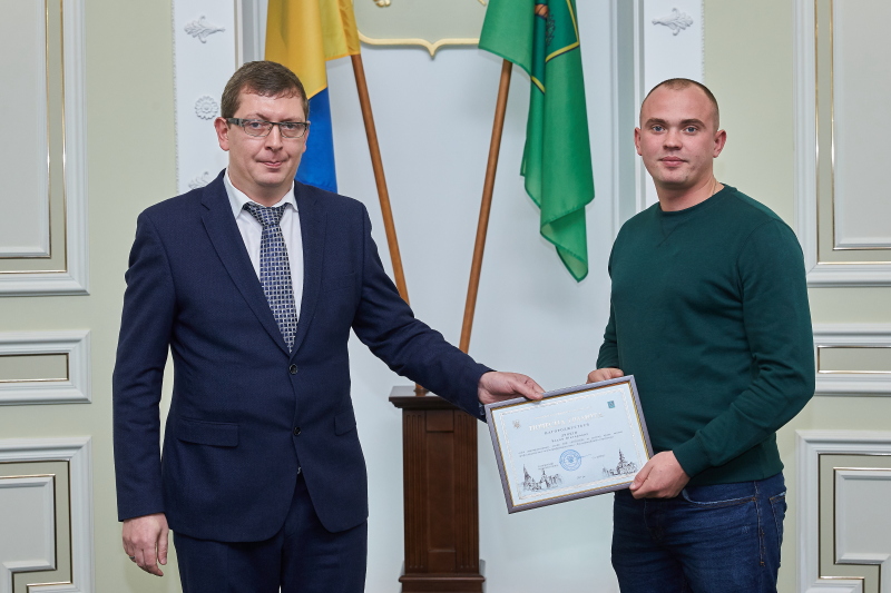 У міськраді привітали водіїв та працівників дорожнього господарства зі святом