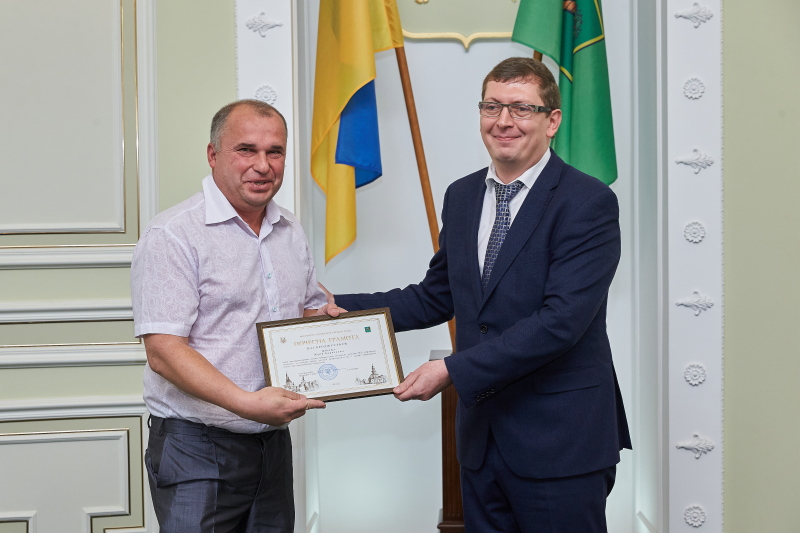 У міськраді привітали водіїв та працівників дорожнього господарства зі святом