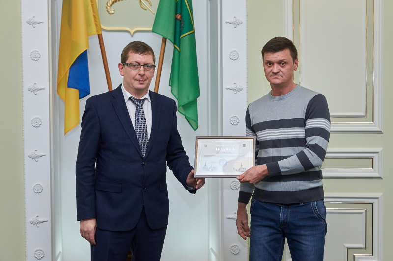 У міськраді привітали водіїв та працівників дорожнього господарства зі святом