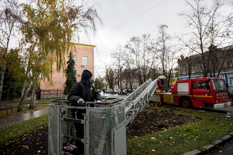 Болгарські художники створили в Харкові мурал