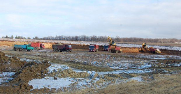 На Дергачівському полігоні ТПВ проводяться підготовчі роботи