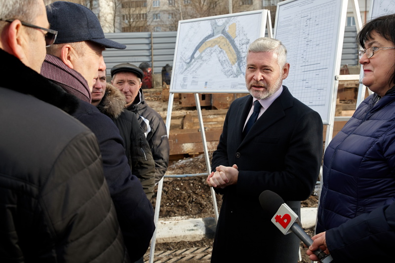 На Олексіївці почали будувати тунелі до майбутнього електродепо