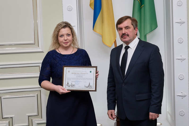 У міськраді привітали працівників місцевого самоврядування