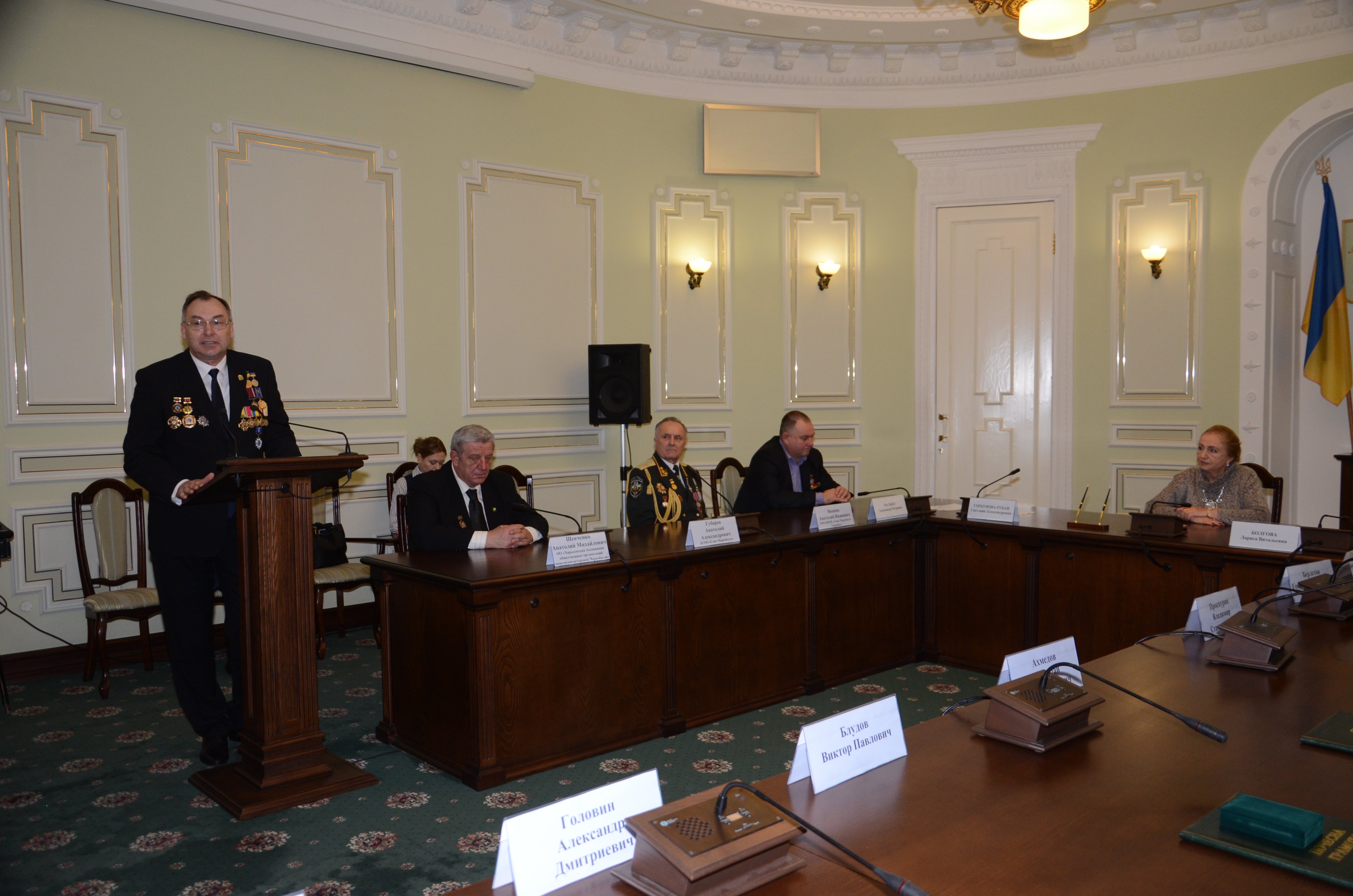 Геннадій Кернес привітав чорнобильців з Днем ліквідаторів аварії на ЧАЕС