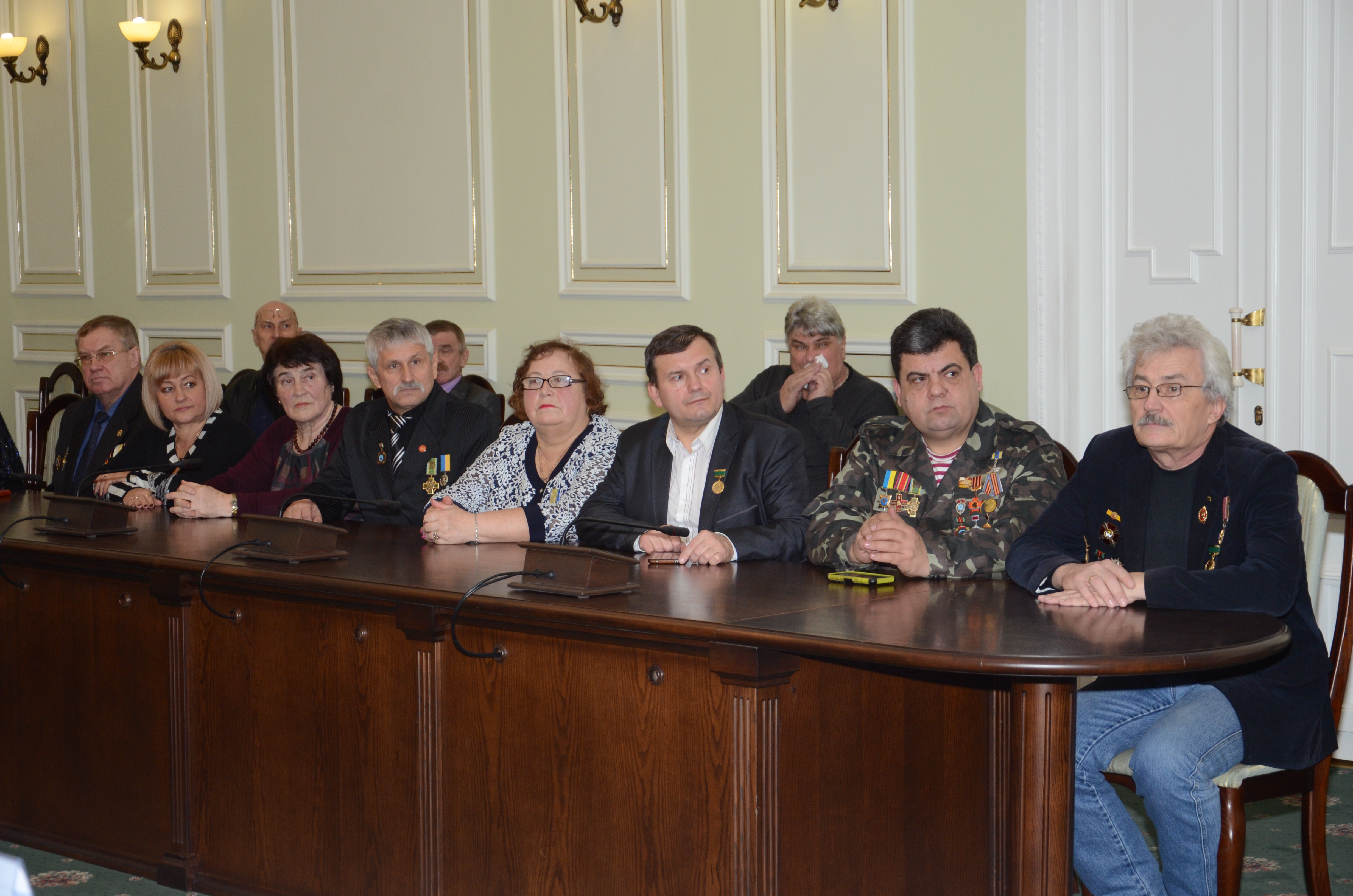 Геннадій Кернес привітав чорнобильців з Днем ліквідаторів аварії на ЧАЕС