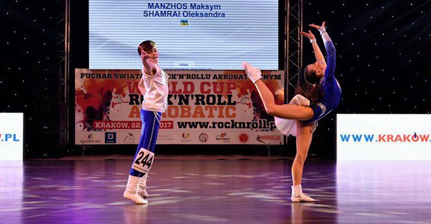 Харківські спортсмени визнані кращою парою світу з акробатичного рок-н-ролу