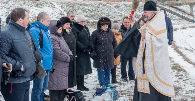 На «Харківводоканалі» освятили воду, яка подається у будинки харків'ян