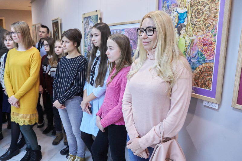 У галереї сучасного мистецтва «АС» відкрилася дитяча художня виставка