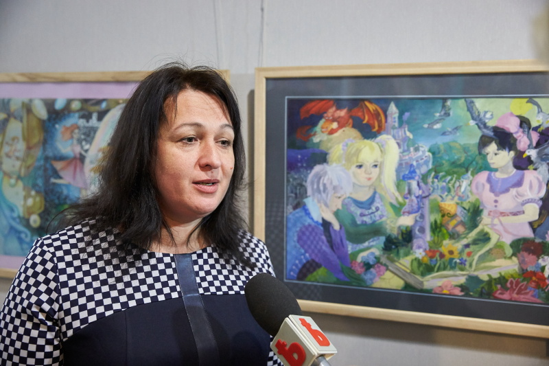У галереї сучасного мистецтва «АС» відкрилася дитяча художня виставка