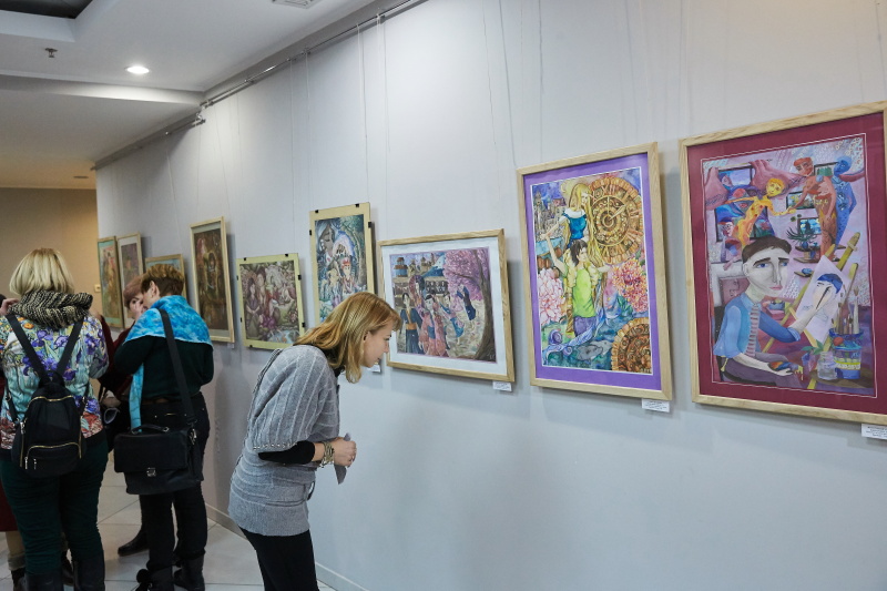 У галереї сучасного мистецтва «АС» відкрилася дитяча художня виставка