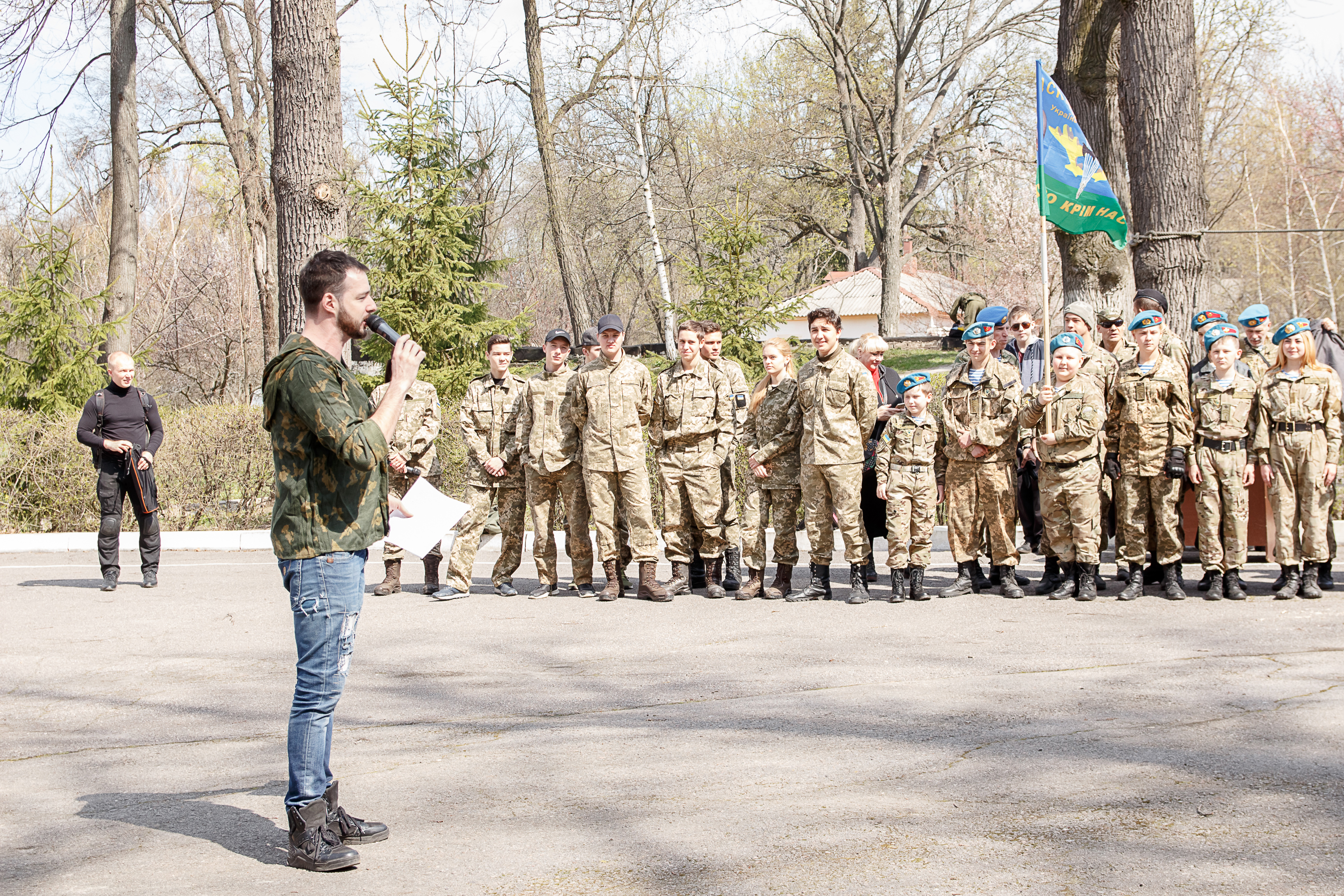 На вихідних пройшла військово-патріотична гра «Сила духу»