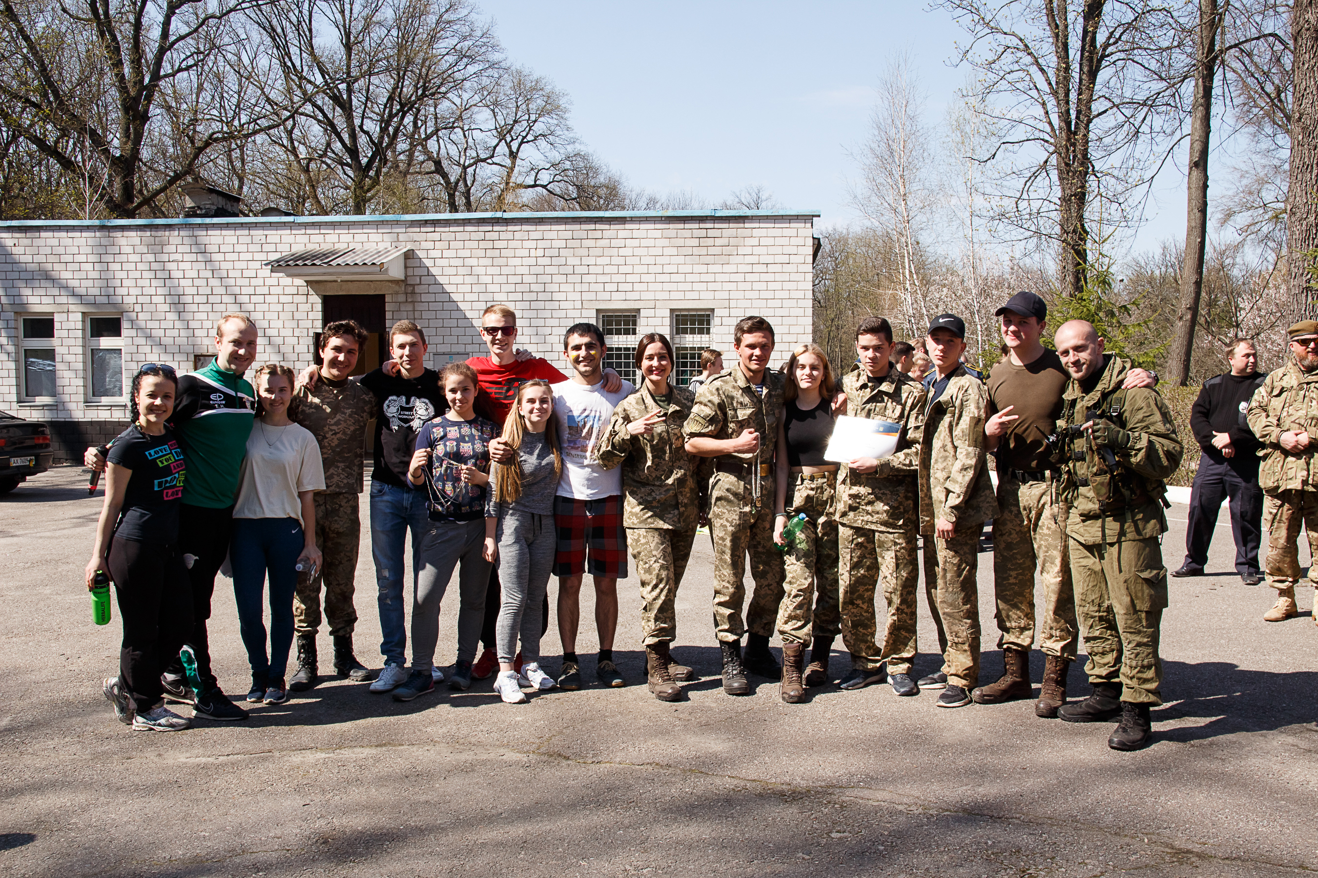 На вихідних пройшла військово-патріотична гра «Сила духу»