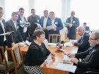 Геннадій Кернес провів прийом у залізничному університеті