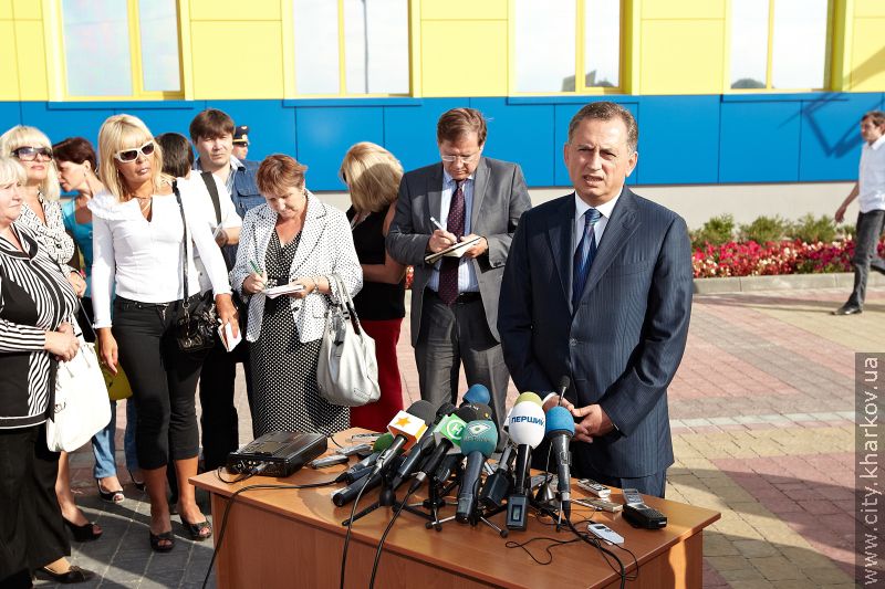 Борис Колесніков узяв участь у відкритті тренувального центру «Сонячний»