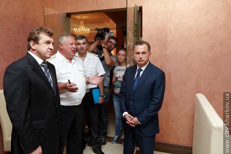 Борис Колесніков узяв участь у відкритті тренувального центру «Сонячний»