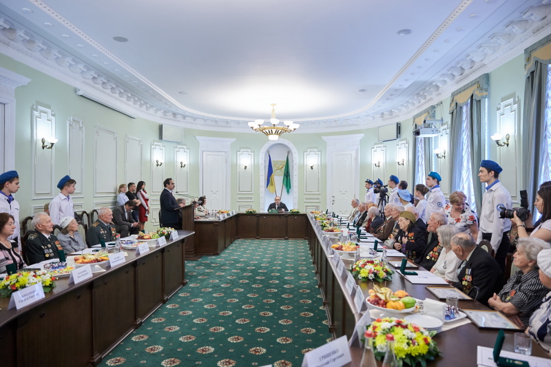 Геннадій Кернес - ветеранам: Ми вас не підведемо!