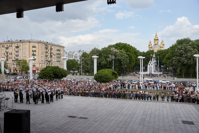 У Харкові пройшов парад оркестрів