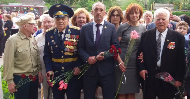 У парку Машинобудівників відсвяткували День Перемоги