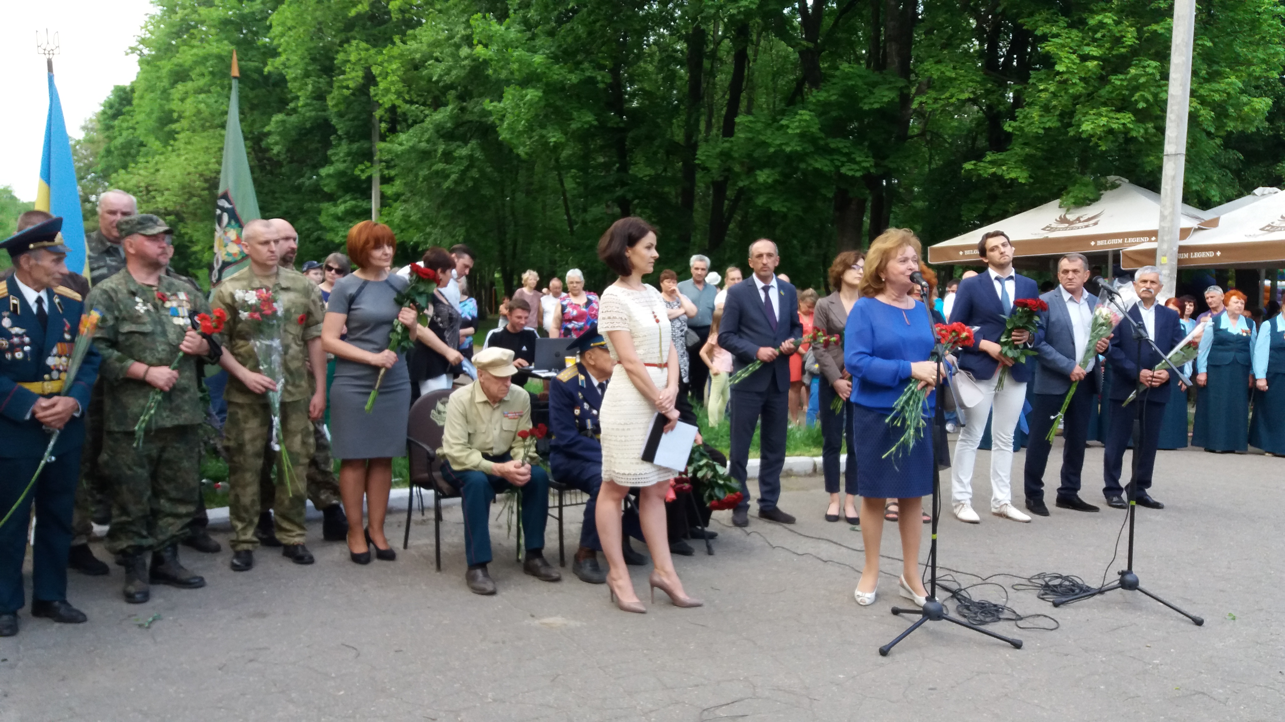 У парку Машинобудівників відсвяткували День Перемоги
