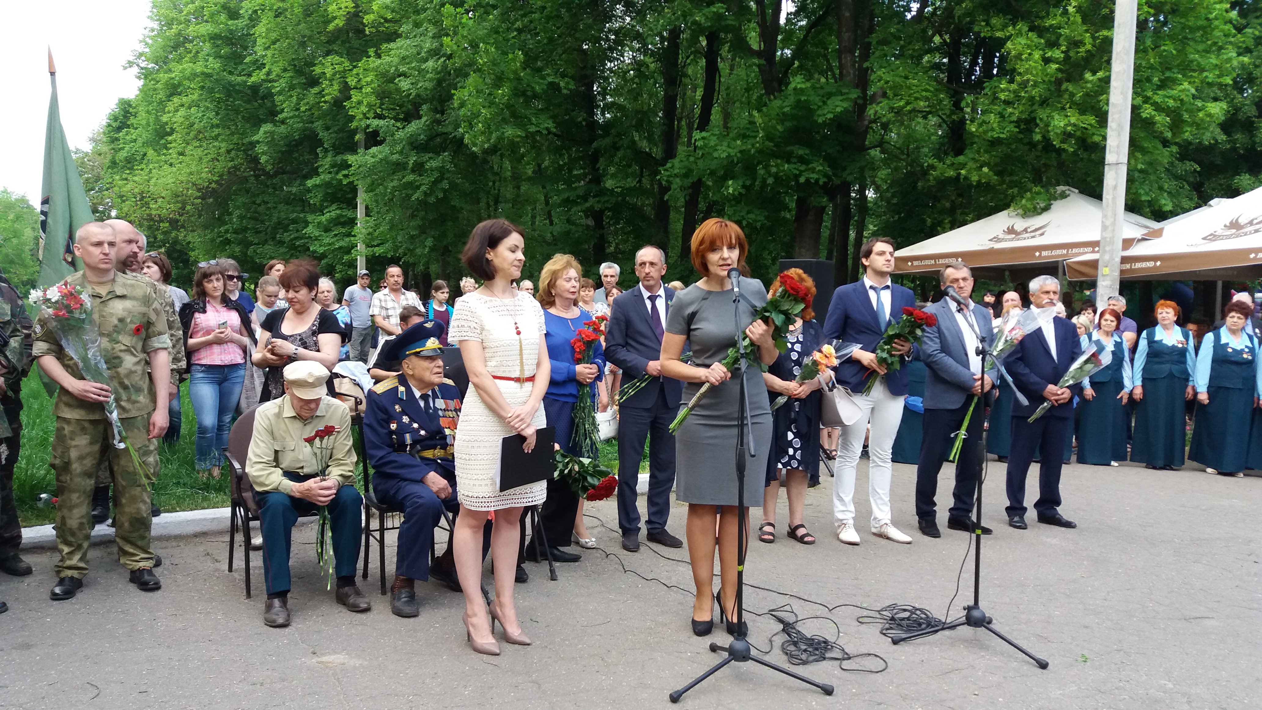 У парку Машинобудівників відсвяткували День Перемоги