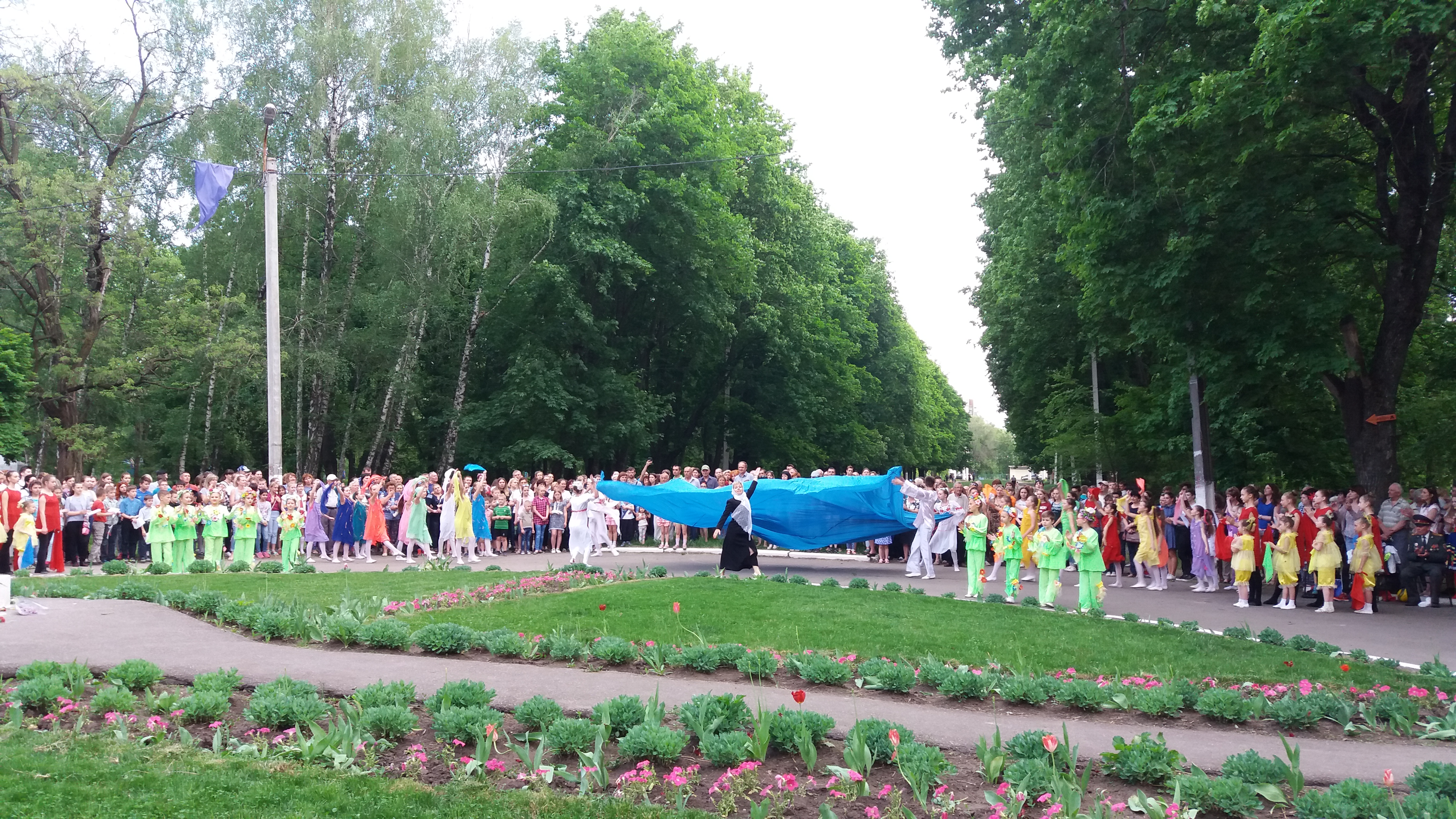 У парку Машинобудівників відсвяткували День Перемоги