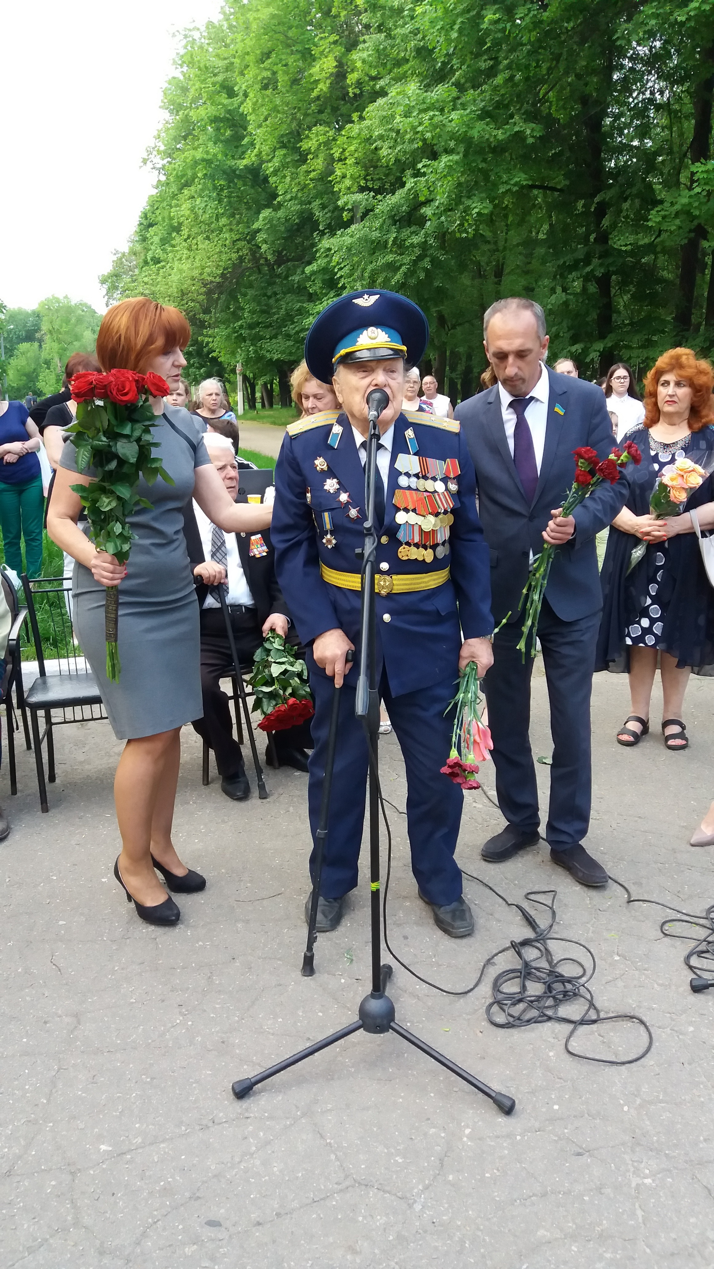 У парку Машинобудівників відсвяткували День Перемоги