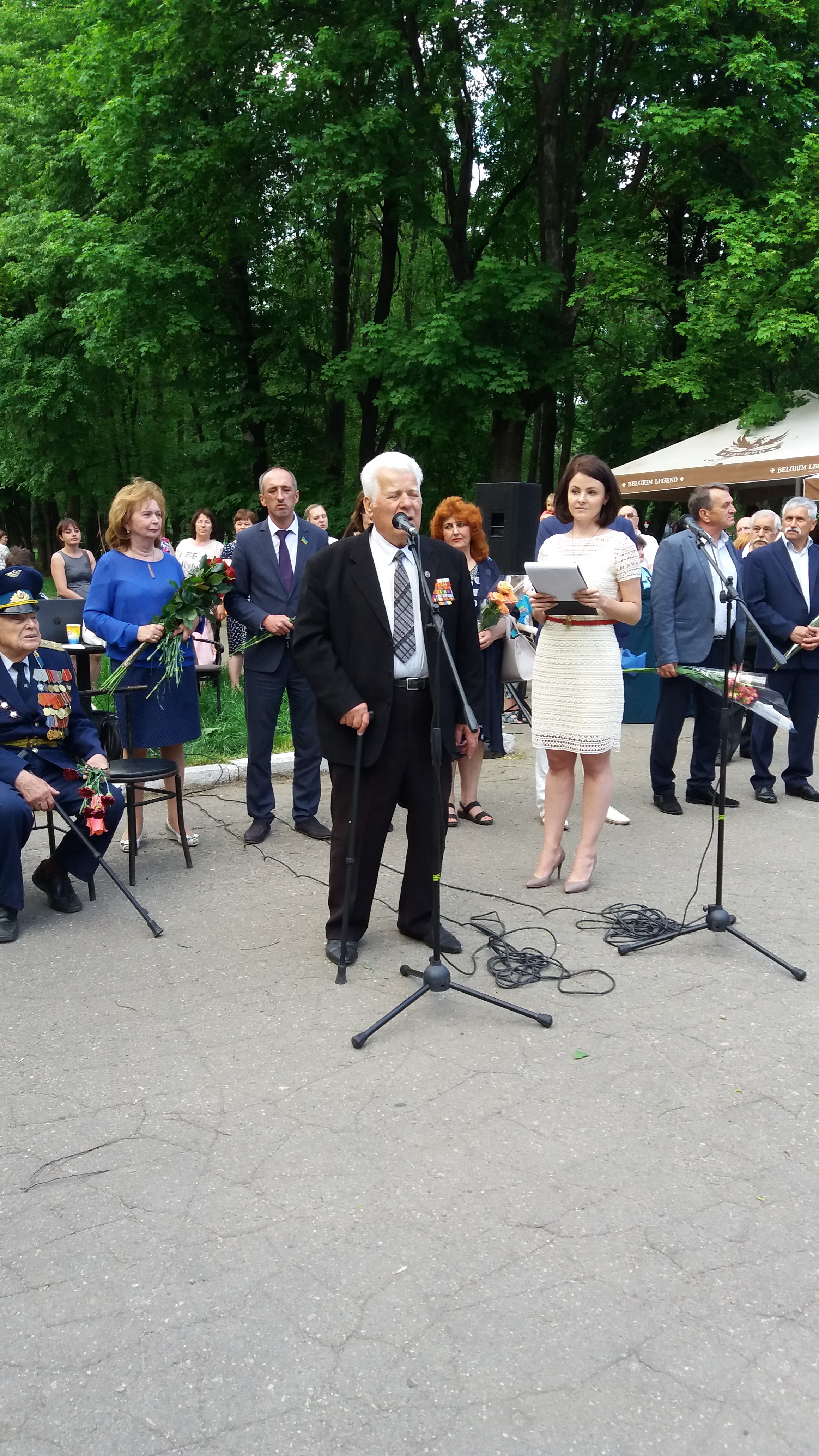 У парку Машинобудівників відсвяткували День Перемоги