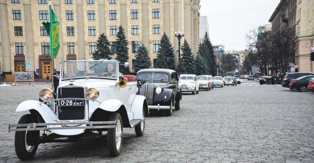 Харків'ян запрошують на виставку ретро-автомобілів та автопробіг 
