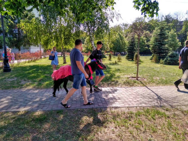 Біля Палацу дитячої творчості «Істок» відбулося свято для дітей