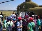 Для школярів Основ'янського району пройшли екскурсії на аеродромі «Коротич»