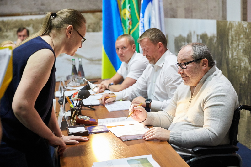 Геннадій Кернес провів особистий прийом на «Харківводоканалі»