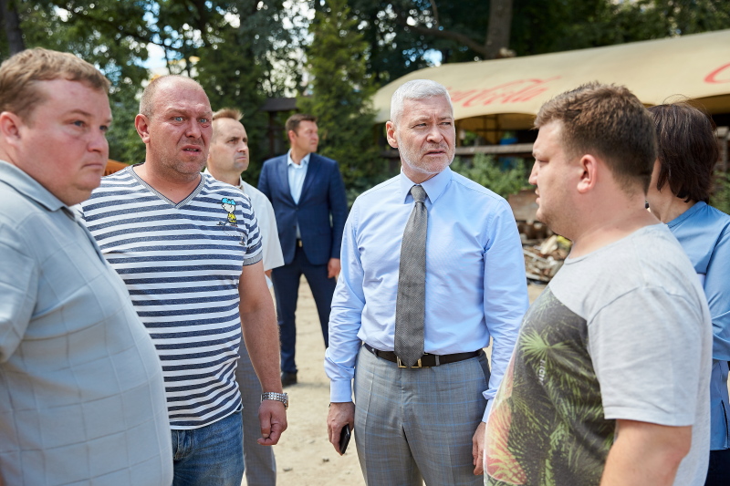 Реконструкція саду Шевченка йде повним ходом