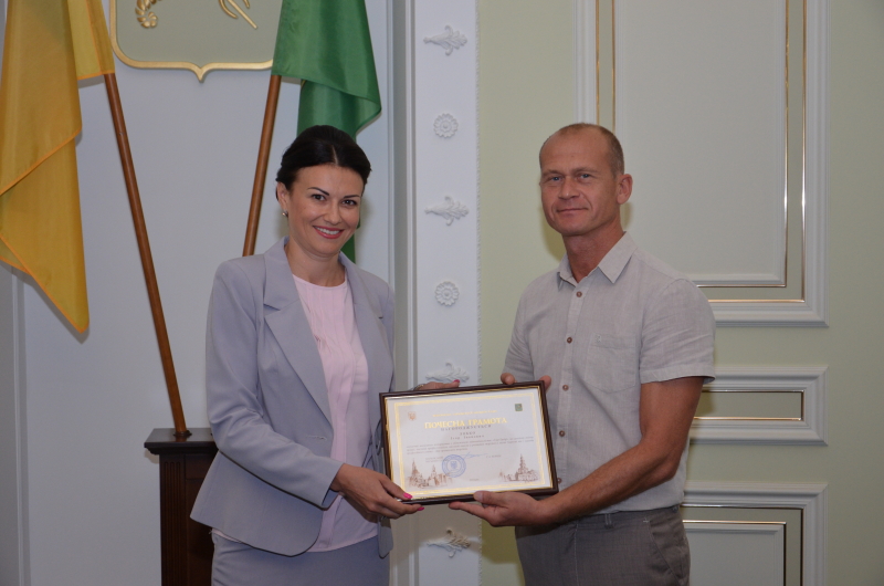 У міськраді привітали працівників торгівлі