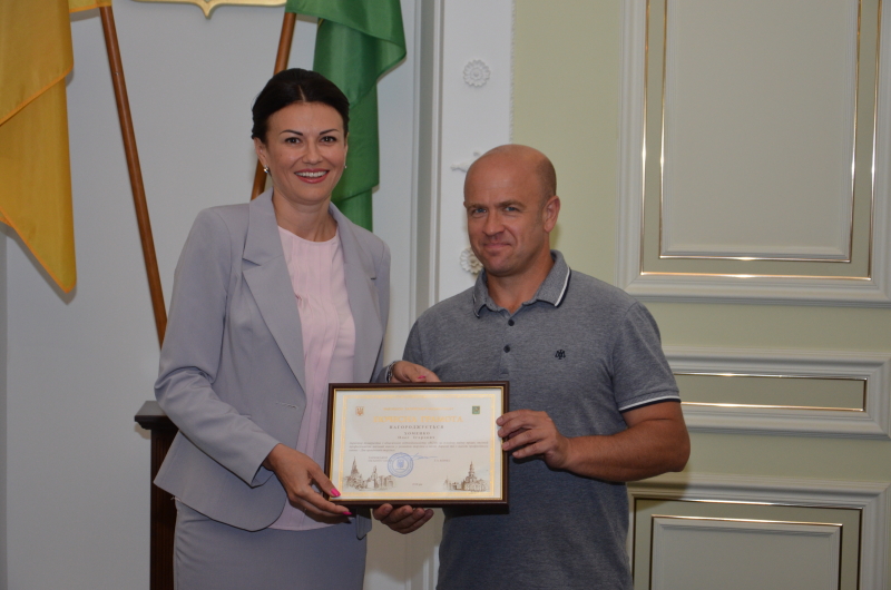 У міськраді привітали працівників торгівлі