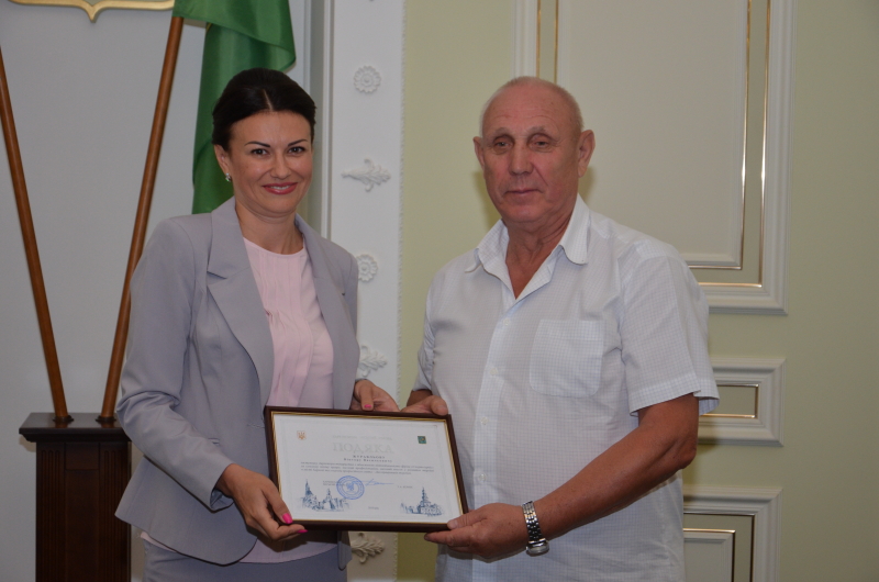 У міськраді привітали працівників торгівлі