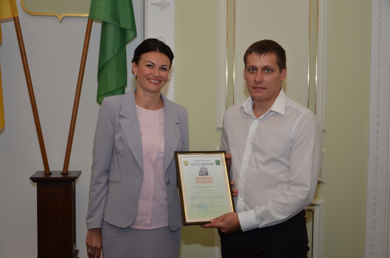 У міськраді привітали працівників торгівлі