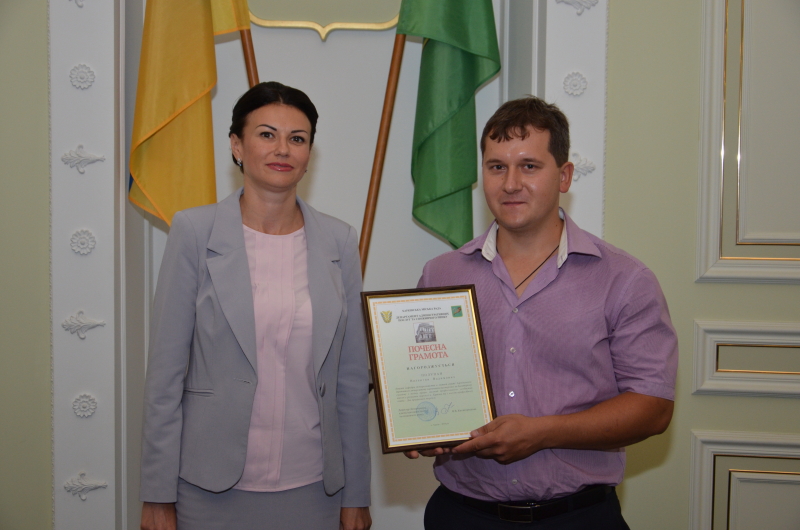 У міськраді привітали працівників торгівлі
