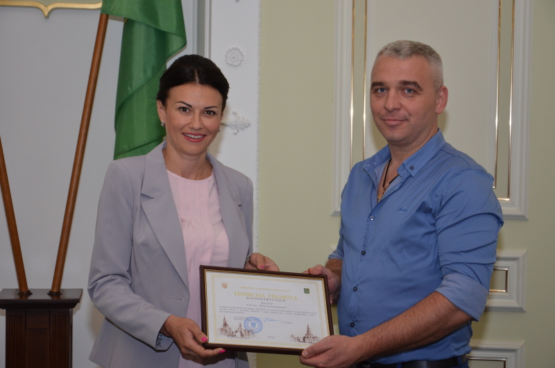 У міськраді привітали працівників торгівлі