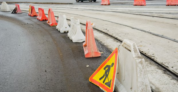 Автомобілістів просять обмежити проїзд на перехресті вулиць Шевченка та Матюшенка, де йде реконструкція