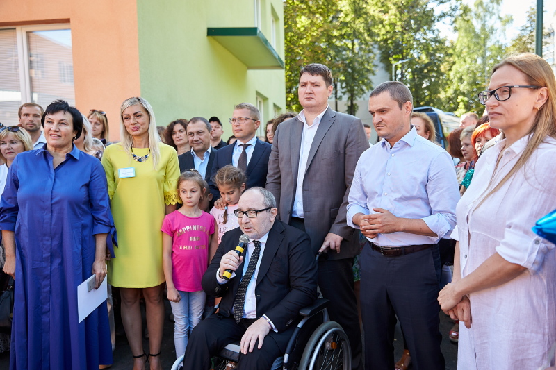 Геннадій Кернес відкрив дитячий садок у Шевченківському районі