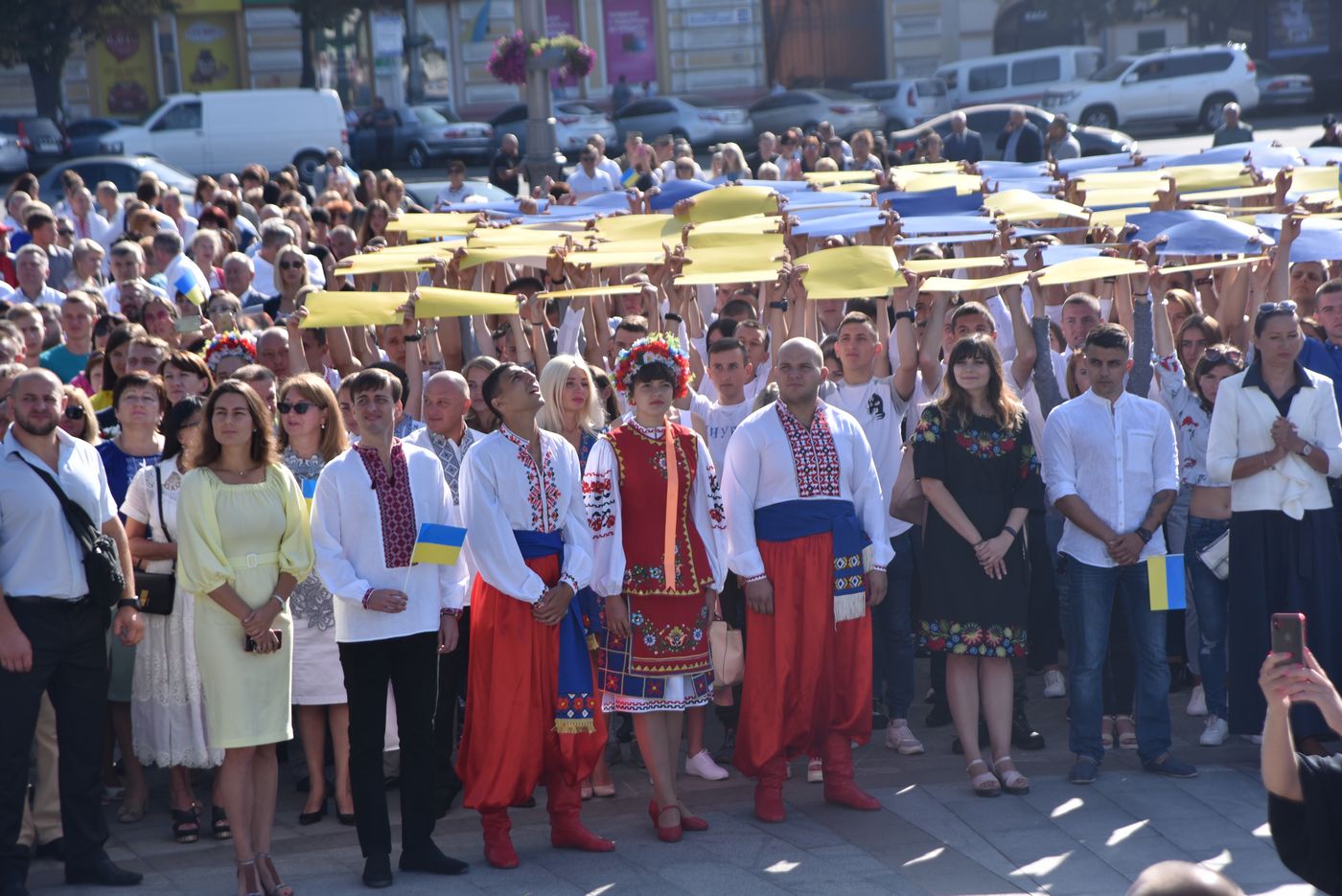 У Харкові відзначають День Державного прапора