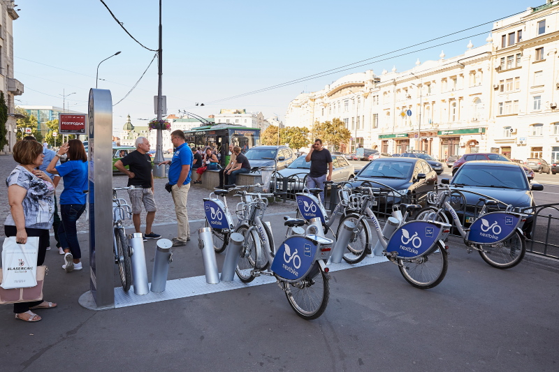 До Дня міста в Харкові відкрили міський велопрокат