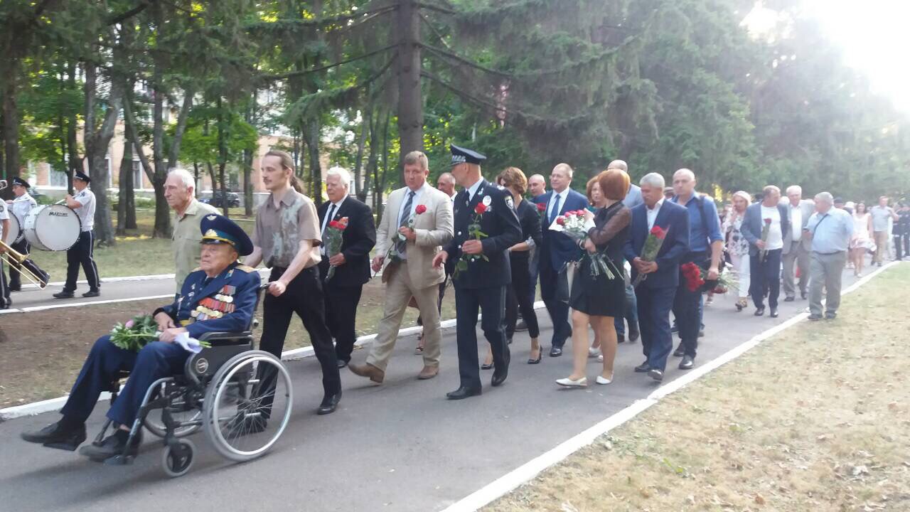 У парку Машинобудівників відбулося свято до Дня визволення Харкова