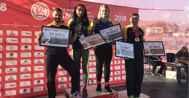 Харківські армрестлери завоювали медалі Всесвітніх ігор кочівників