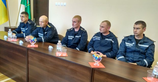 В Індустріальному районі відзначили День рятувальника