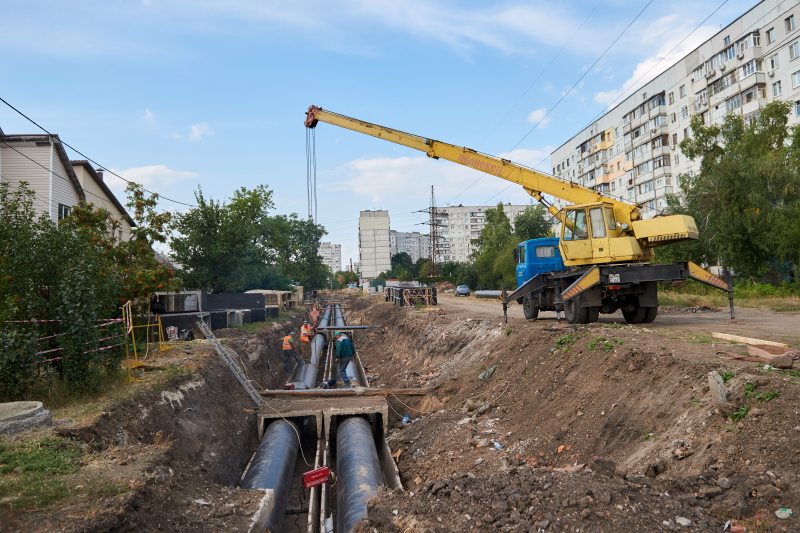 У Харкові міняють великі теплові магістралі