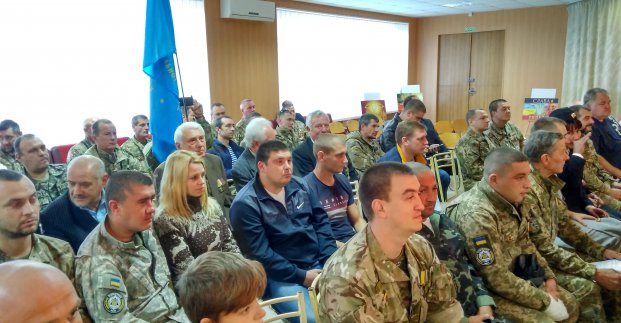 В Індустріальному районі відзначили День захисника України 