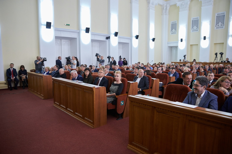 Міська влада допоможе мешканцям Будинку зі шпилем